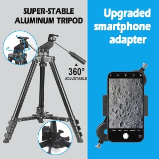 Refractortelescoop 80/600 mm
