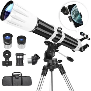 Refractortelescoop 90 mm / 900 mm
