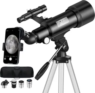 Refractortelescoop voor astronomie
