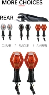 Ronte LED richtingaanwijzer voor GSX650F, GSF600N/S, DR-Z400S/SM