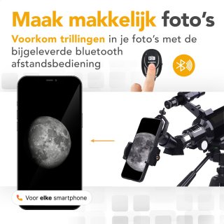 RP Telescoop 300x Zoom met 3 Lenzen en Filterset - Zwart