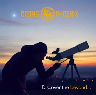 RP telescoop 625x wit met statief en accessoires deluxe set