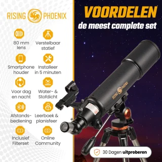 RP Telescoop 625x Zoom Carbon met Statief en Accessoires