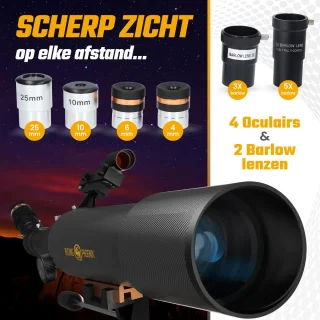 RP Telescoop 625x Zoom Carbon met Statief en Accessoires