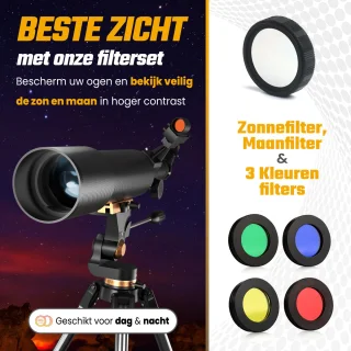 RP Telescoop 625x Zoom Carbon met Statief en Accessoires
