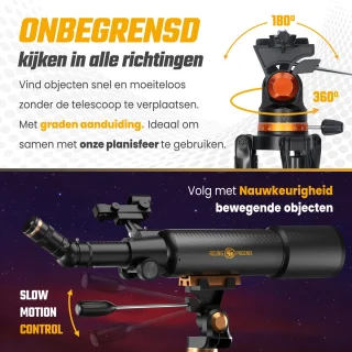 RP Telescoop 625x Zoom Carbon met Statief en Accessoires