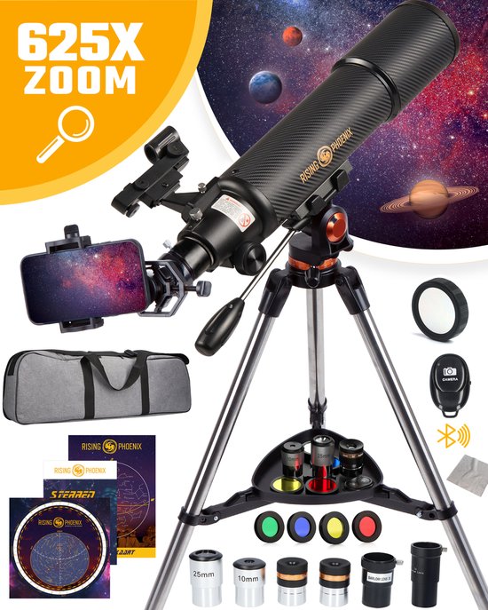 RP Telescoop 625x Zoom Carbon met Statief en Accessoires review