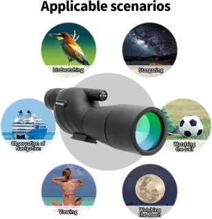 Spotting Scope Telescoop 45° met Tafelstatief en Telefoonadapter
