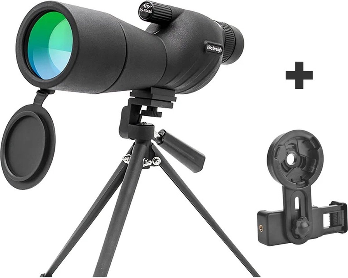 Spotting Scope Telescoop 45° met Tafelstatief en Telefoonadapter