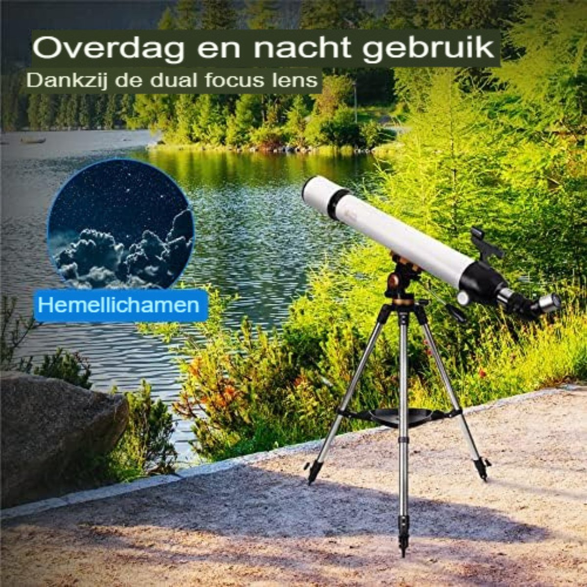 Sterrenkijker Telescoop voor Volwassenen en Kinderen