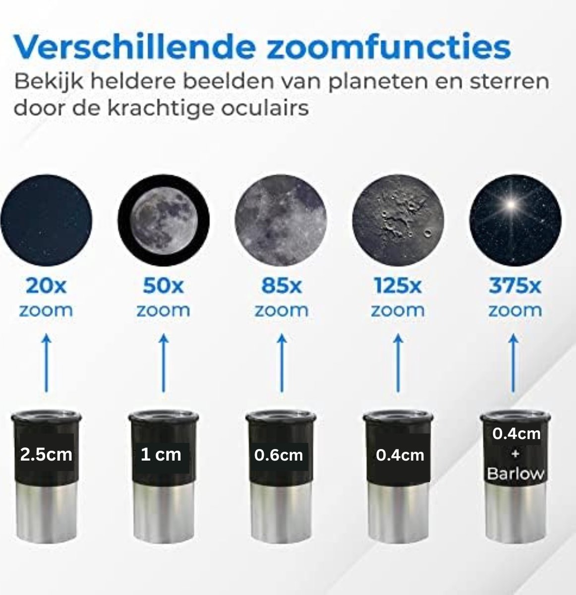 Sterrenkijker Telescoop voor Volwassenen en Kinderen