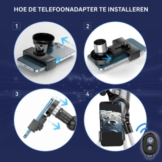 Sterrenkijker verstelbaar met statief