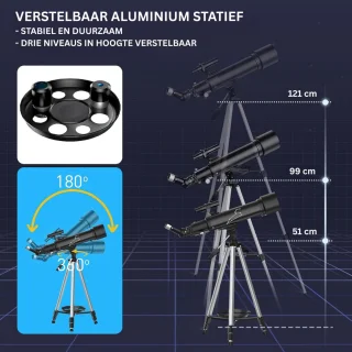 Sterrenkijker verstelbaar met statief