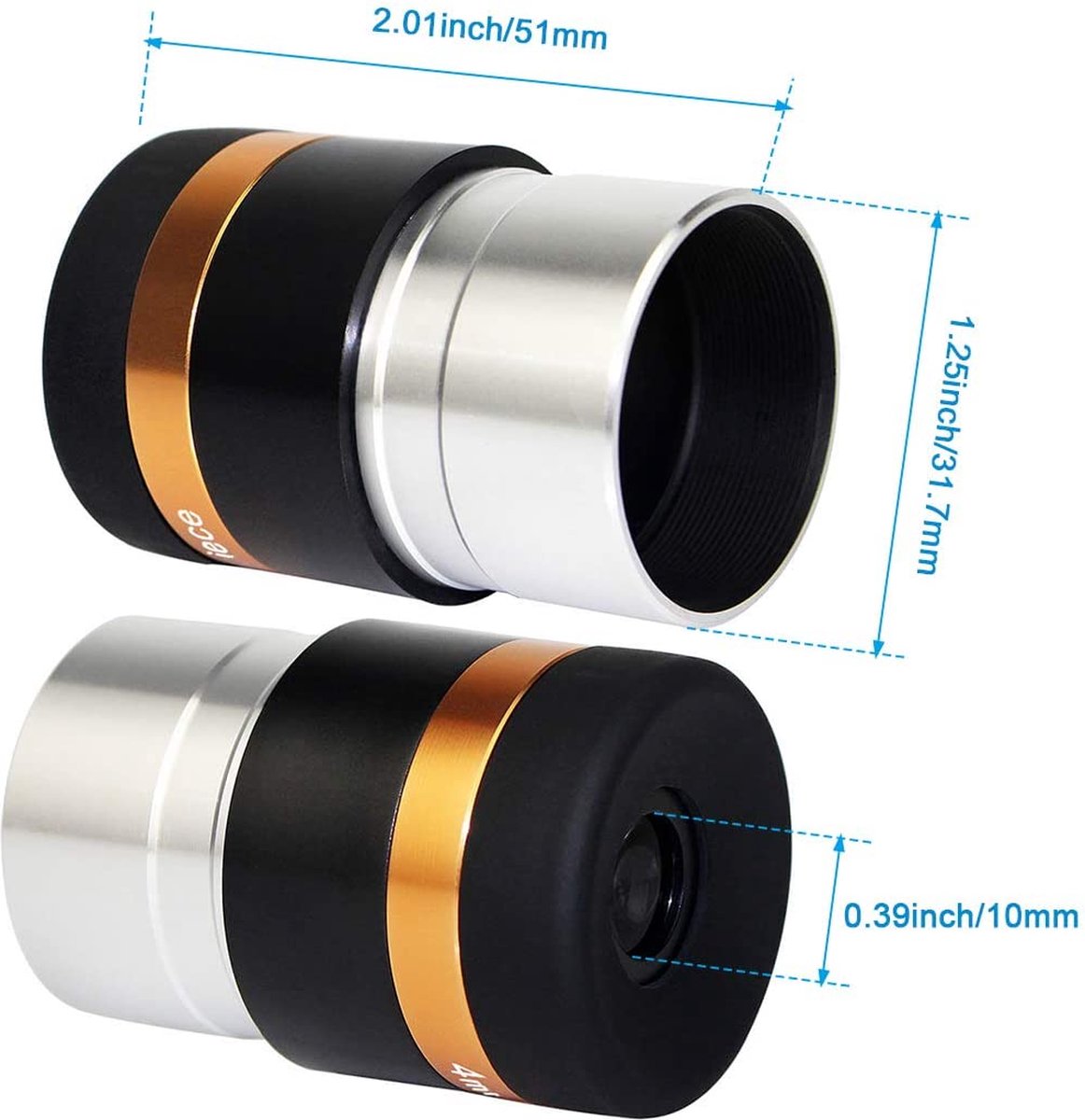 Svbony 10mm 1.25" Oculair Telescoop