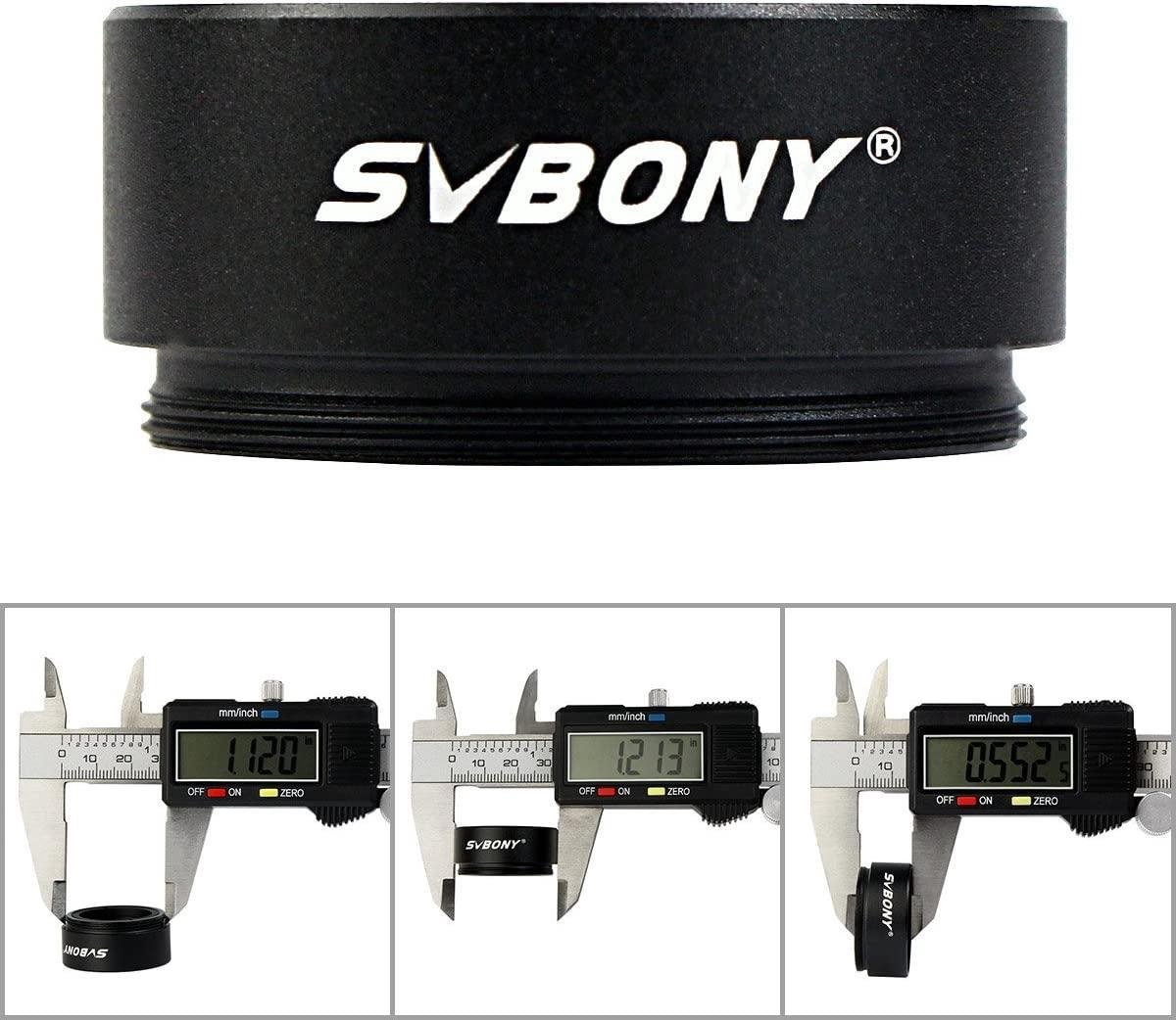 Svbony 1.25 inch 0.5X Barlow Lens M28x0.6