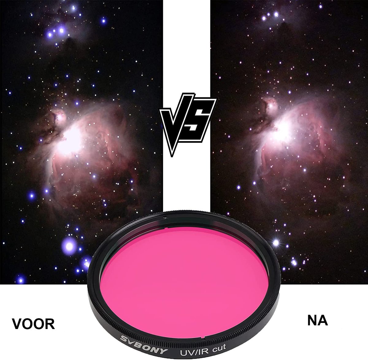 SVBony 2-inch UV/IR Filter voor CCD Camera Telescoop