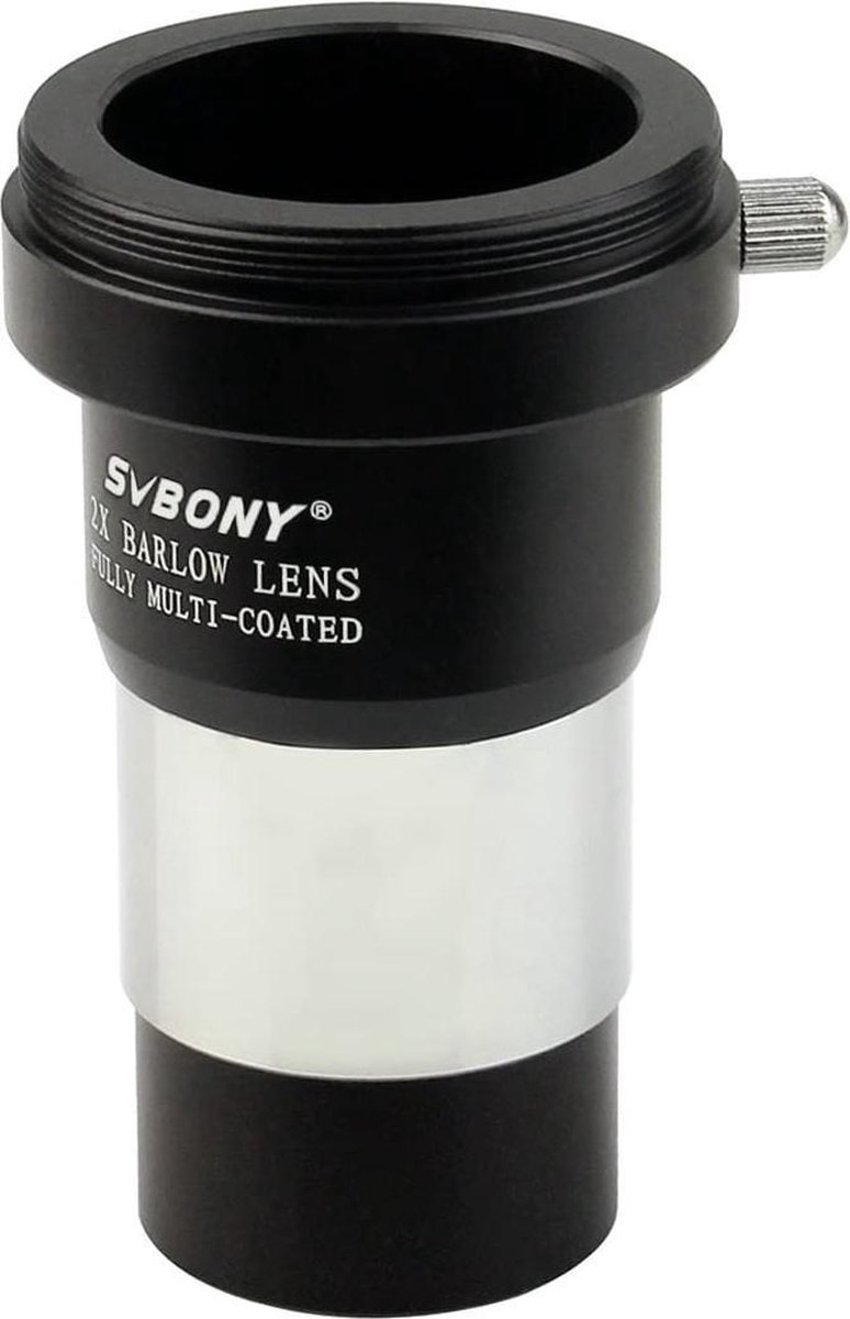 Svbony Barlow lens 2x 1.25 inch met M42 camera adapter