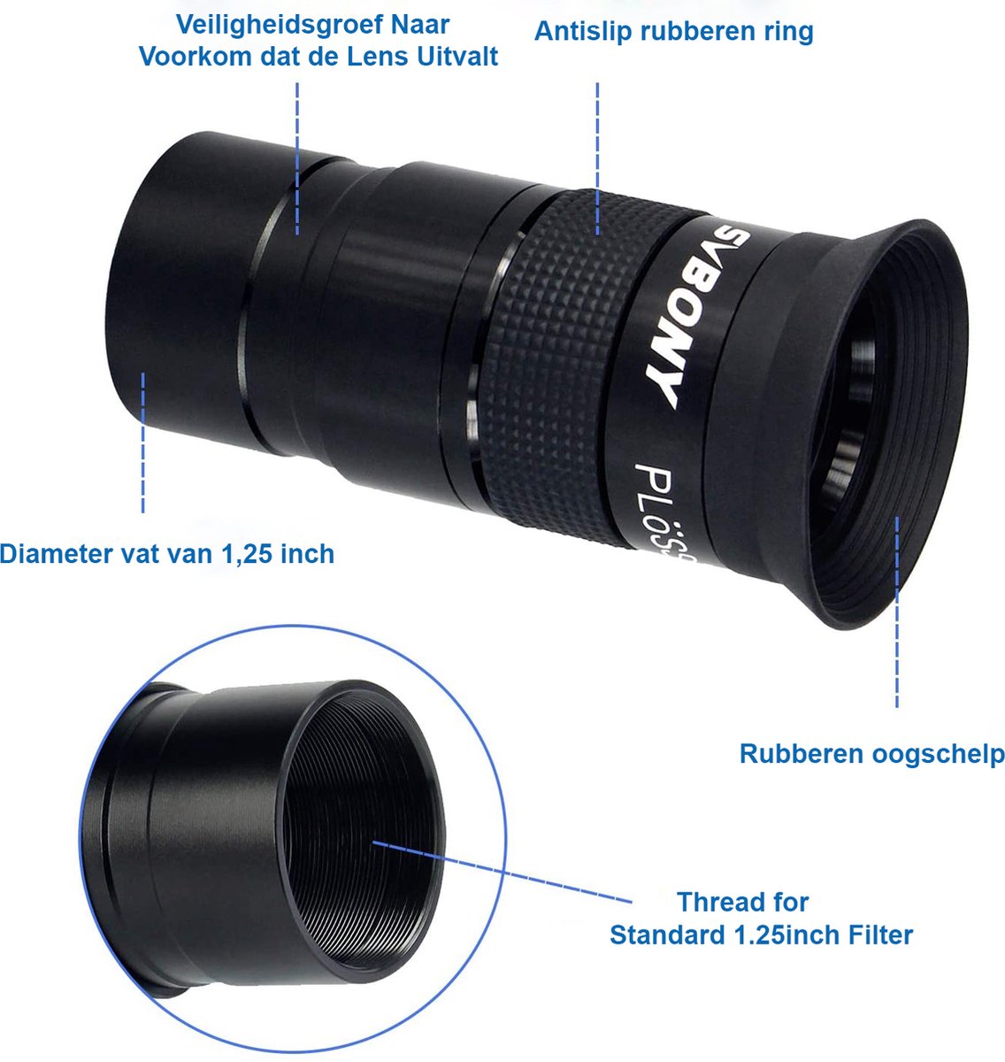 Svbony Plossl Oculair 1.25" 40mm