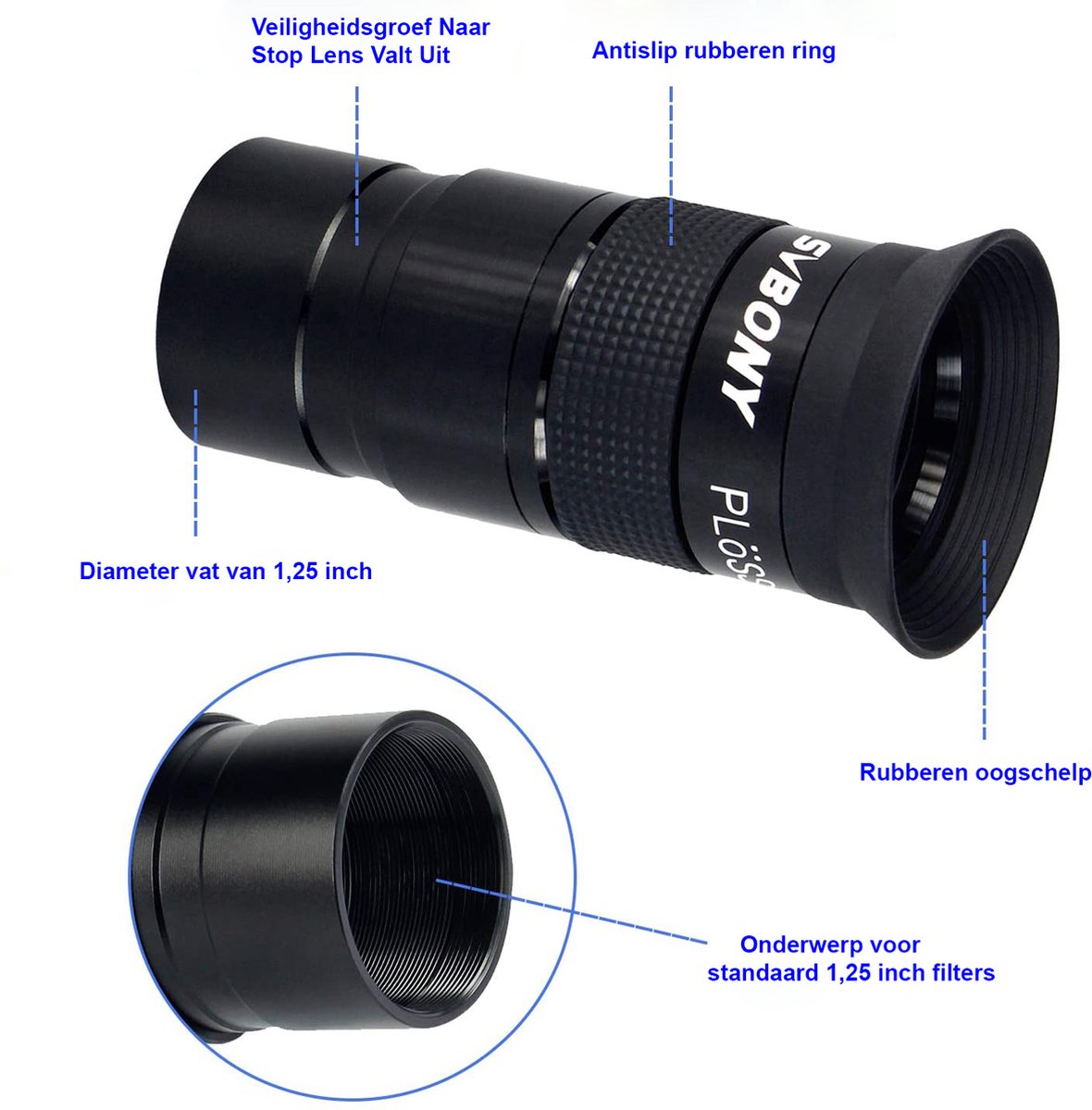 Svbony Plossl Oculair 1.25 inch 40mm