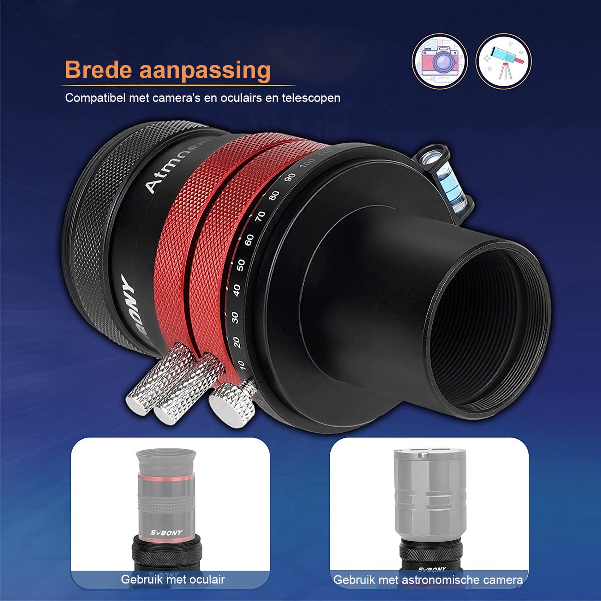 SVBony SV199 ADC Corrector 1.25" Telescoopaccessoire
