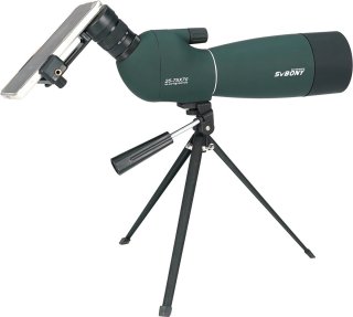 De Svbony SV28 - Spotting scope met statief in één oogopslag