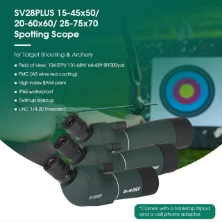 Svbony SV28 - Spotting scope met statief