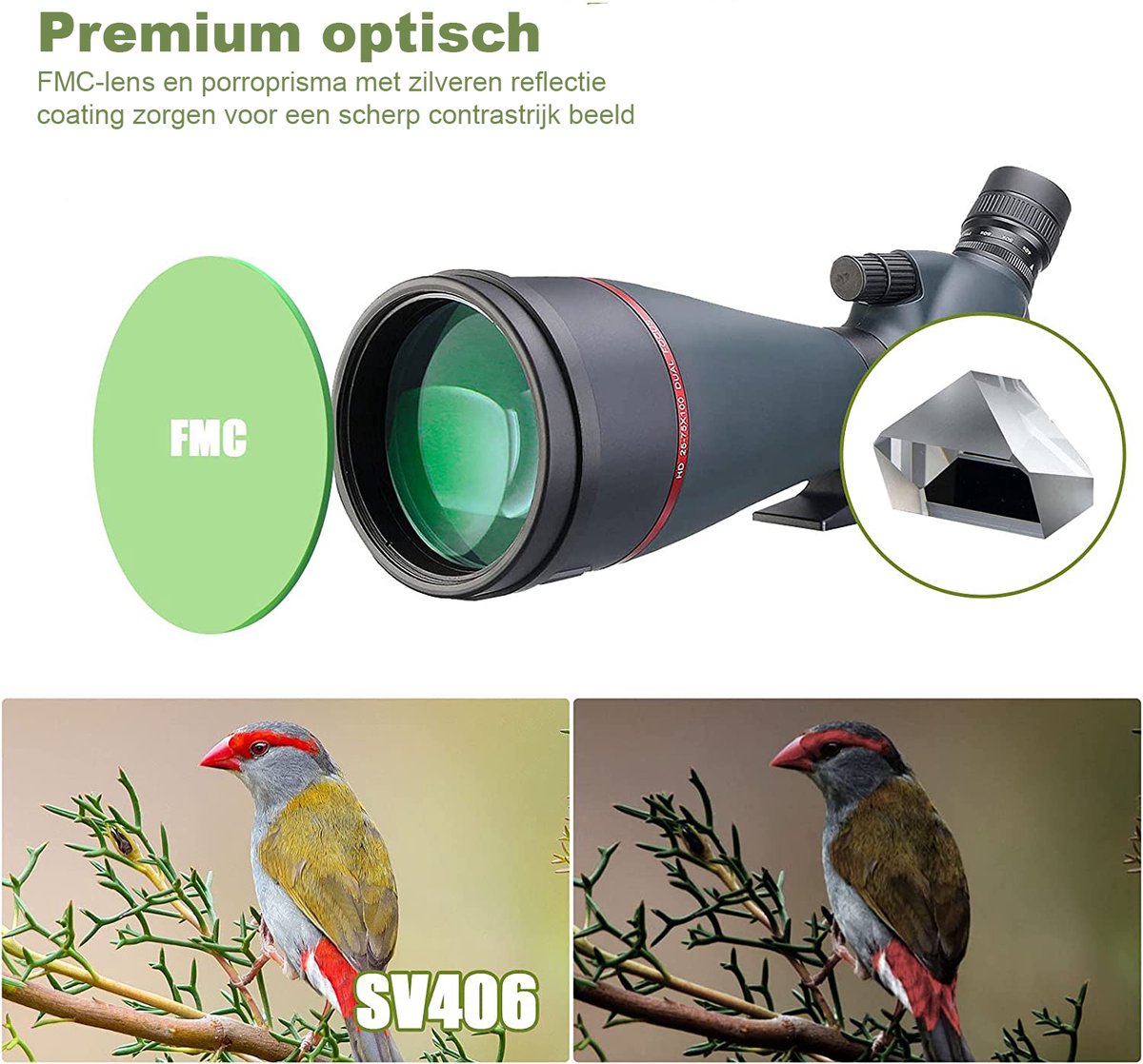 SVBony SV406 20-75x100 Spotting Scope