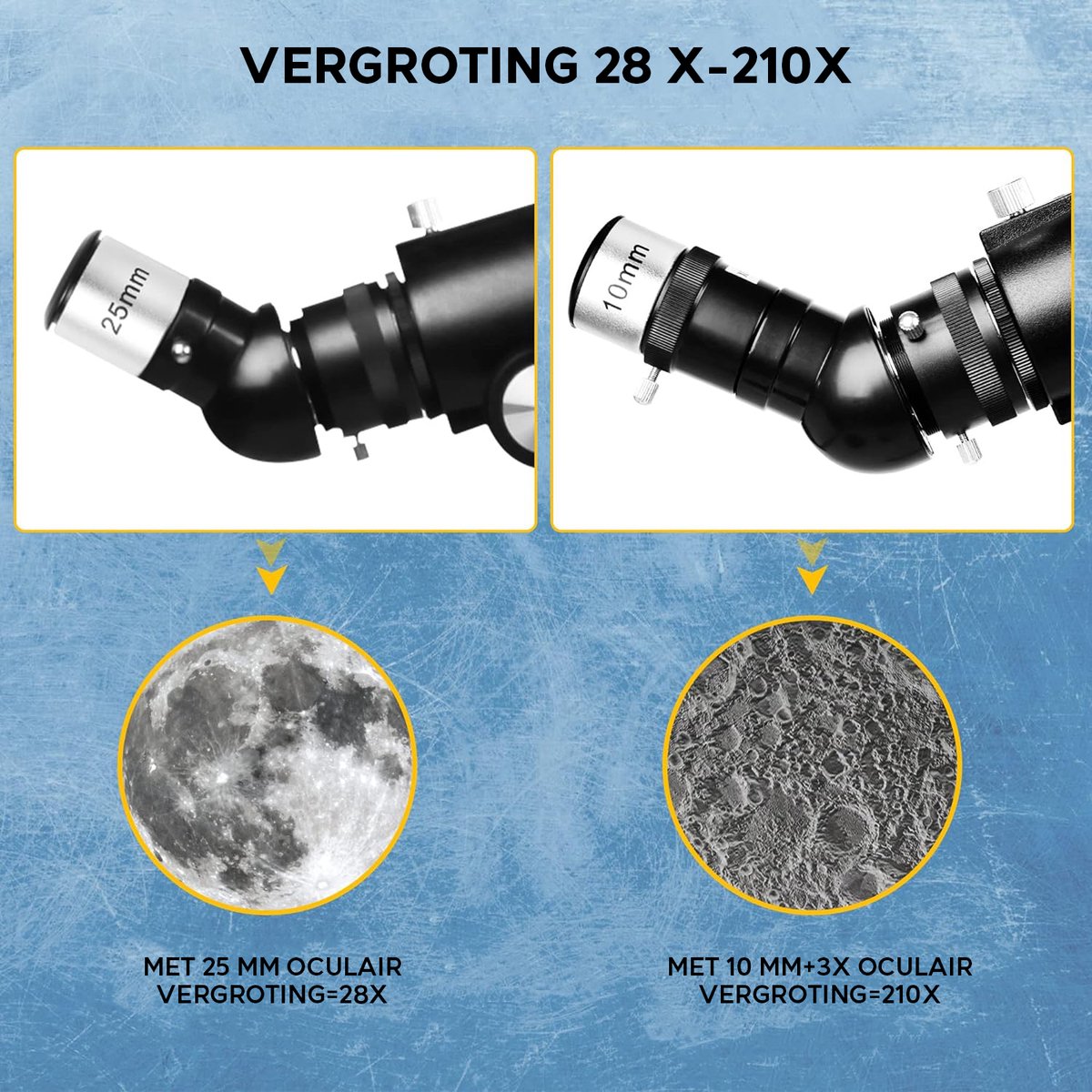 Telescoop 70 mm met Telefoon Adapter en Draagtas