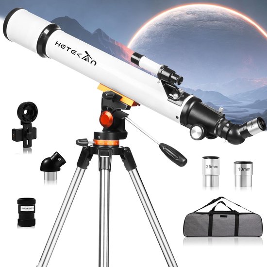 Telescoop 70 mm met Telefoon Adapter en Draagtas