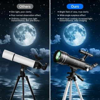 Telescoop 70 mm objectief