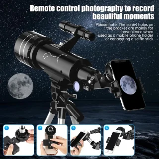 Telescoop 70 mm objectief