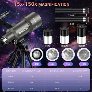 Telescoop 70/300 mm (refractor)