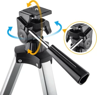 Telescoop 70/400 mm refractor met az-montage