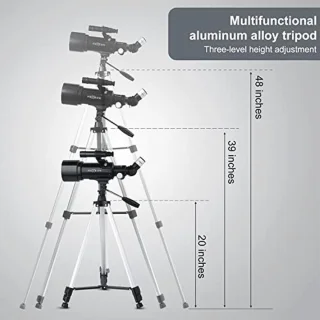 Telescoop 70/500 mm Astronomische refractor