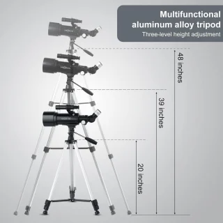 Telescoop 70mm/500mm Astronomische Refractor