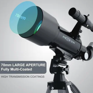 Telescoop 70mm/500mm Astronomische Refractor