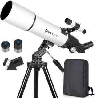 Telescoop 80 mm diafragma 600 mm refractor