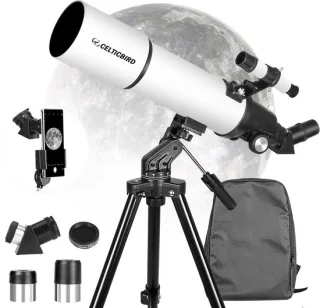 Telescoop 80 mm refractor voor beginners