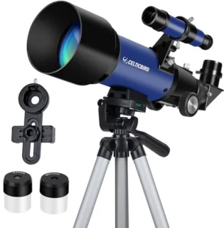 Telescoop 80mm opening 600mm brandpuntsafstand astronomische refractietelescoop