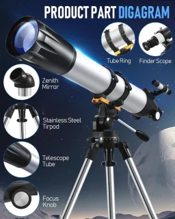 Telescoop 90 mm
