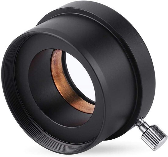 Telescoop oculair houder adapter 2 inch zwart metaal