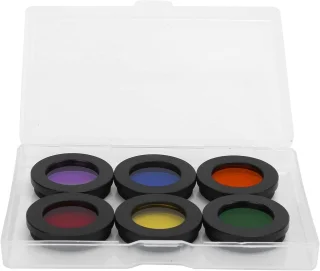 Telescoop oculairfilterset 1,25 inch (6-delig)