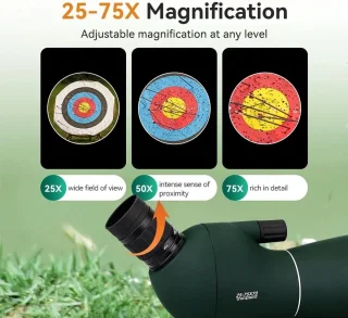 Telescoop Spotting Scope Monocular Verrekijker Bak4 FMC Waterdicht Met Statief