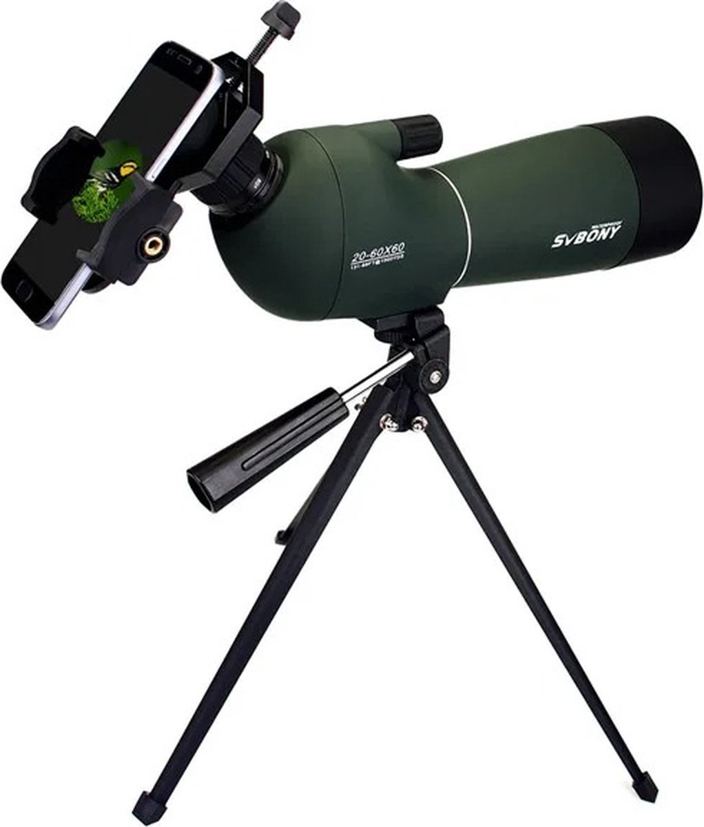 Telescoop Spotting Scope Monocular Verrekijker Bak4 FMC Waterdicht Met Statief
