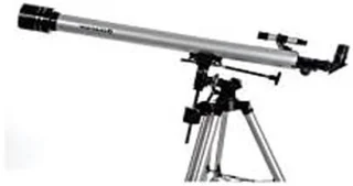 Telescoop - Sterrenkijker - Handmatige equatoriale 70mm - Zwart
