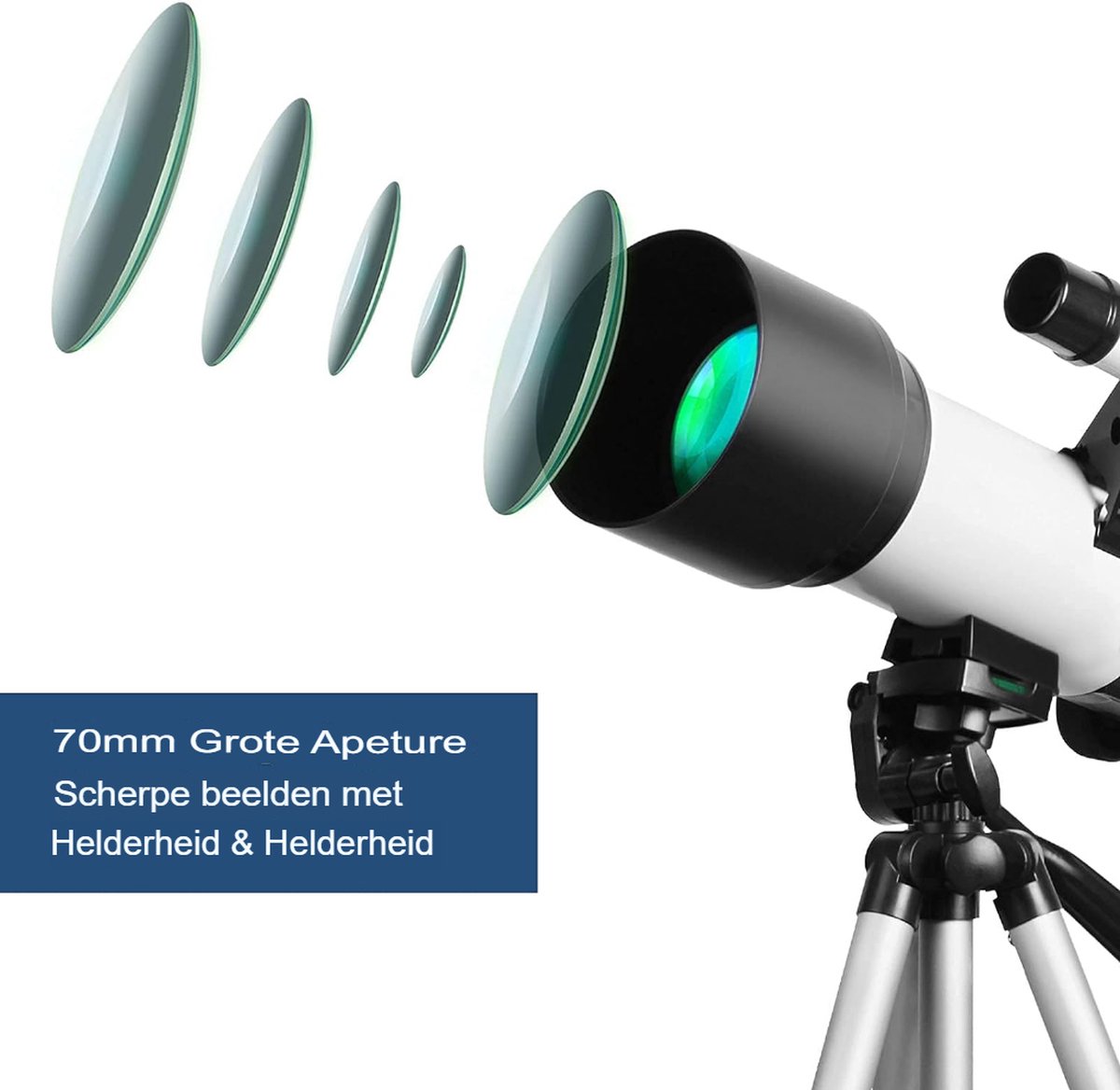 Telescoop Volwassenen Multi-Coated Lenzen Astronomie