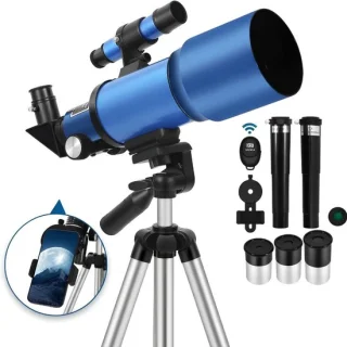 Telescoop voor beginners, blauw