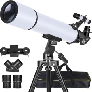 Telescoop voor beginners en kinderen - wit