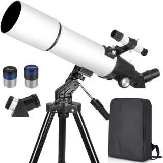 Telescoop voor beginners, wit