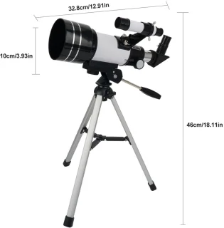 Wat vinden we goed aan de Telescoop voor kinderen - 70 mm - 15-150x